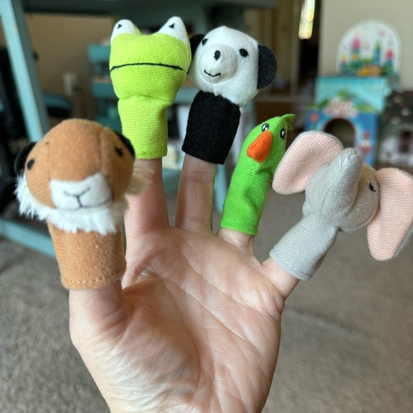 Like 🆕: TITTA DJUR: 10 Finger puppets, mixed colors - Picture 2 of 3